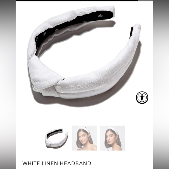 Lele Sadoughi Classic Cream Headband - Picture 2 of 8